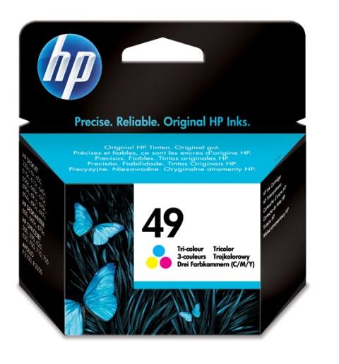  ČRNILO HP BARVNO 49 ZA DJ 350/