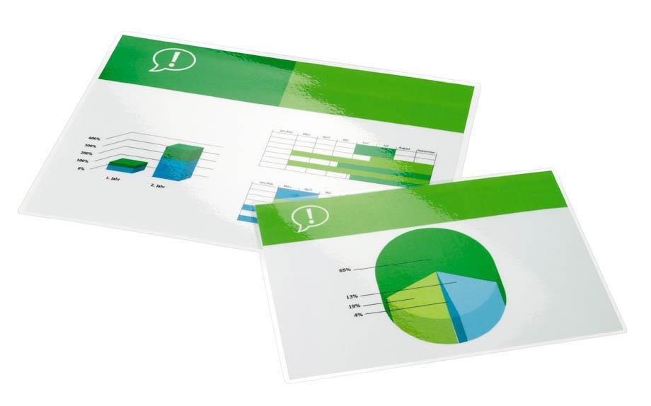 GBC Žepki A4, 216x303 mm, 125 mic, 100 kos