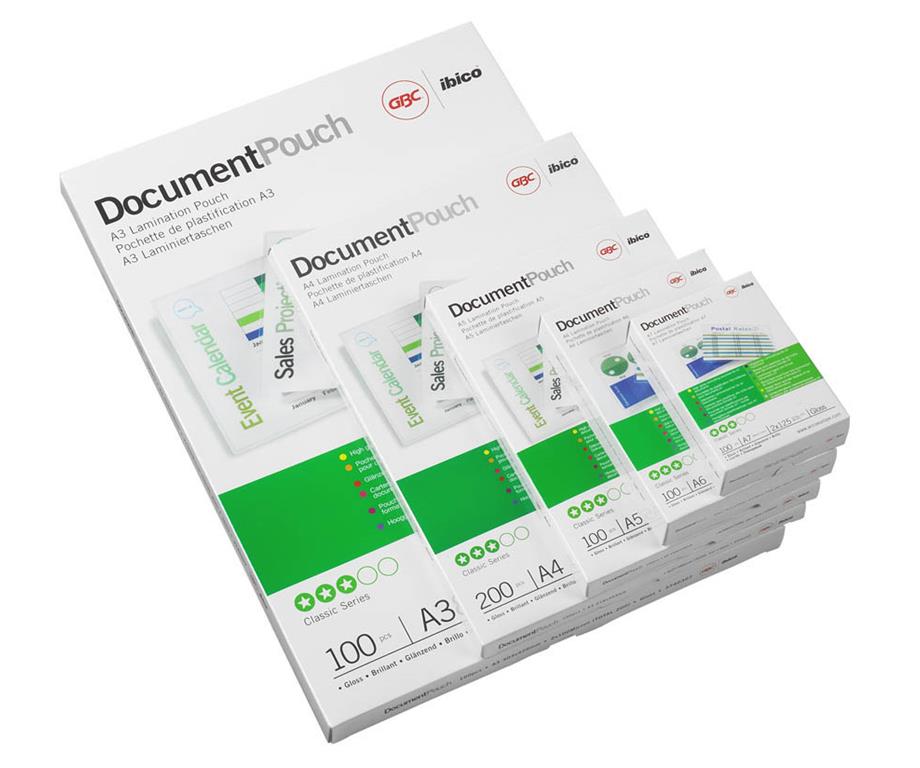 GBC Žepki A3, 303x426 mm, 125 mic, 100 kos
