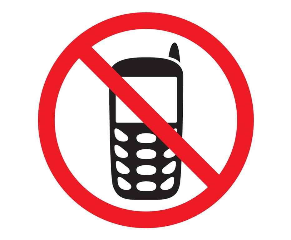 Apli Nalepka Prepoved uporabe mob.telefona