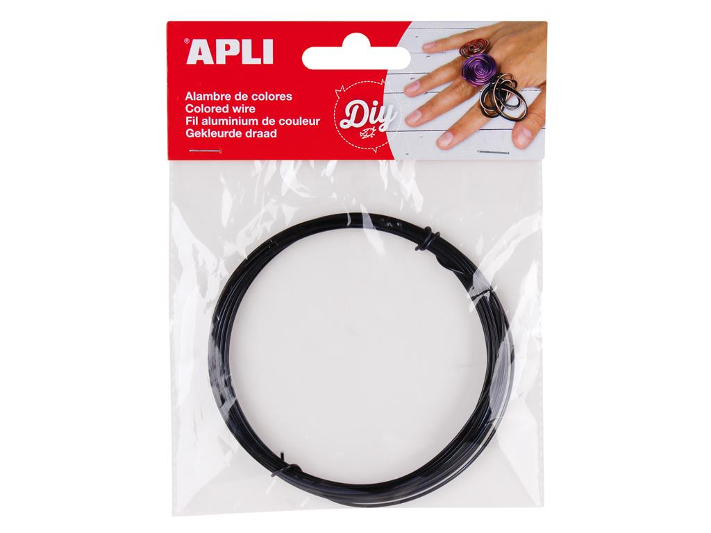 Apli kids Žica črna 1,5mm x 5m