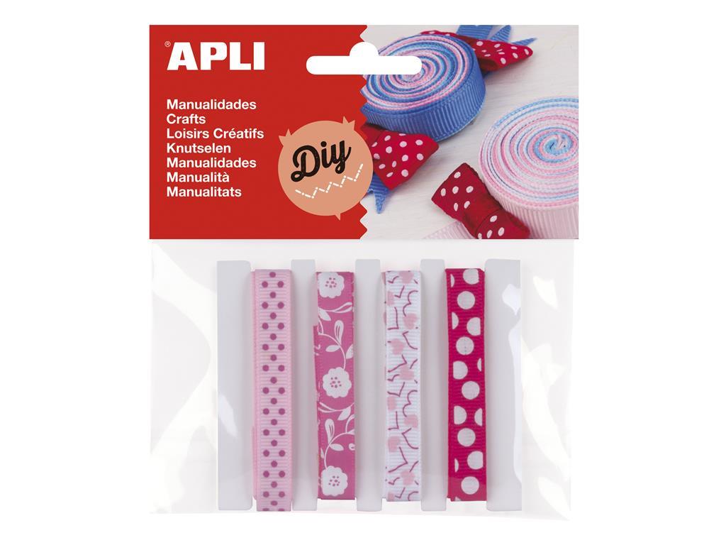 Apli kids Trakovi iz blaga roza 10mm x 950mm 4 kos