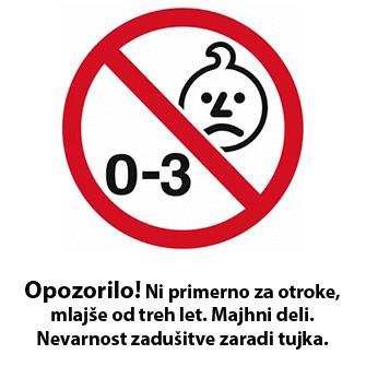 Apli kids Štampiljke iz penaste gume, 3 kos