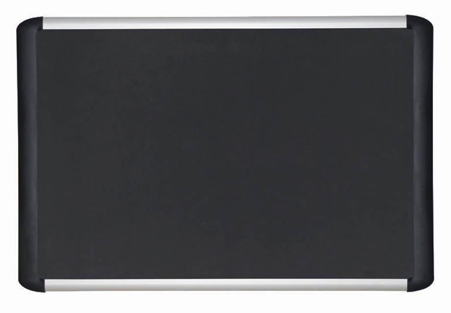 Bi-Office Tabla oglasna s črno peno 120 x 180 cm