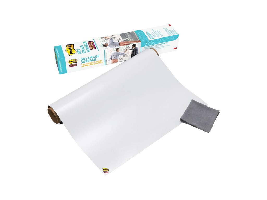 Bi-Office Samolepilna bela folija 120 x 180 cm