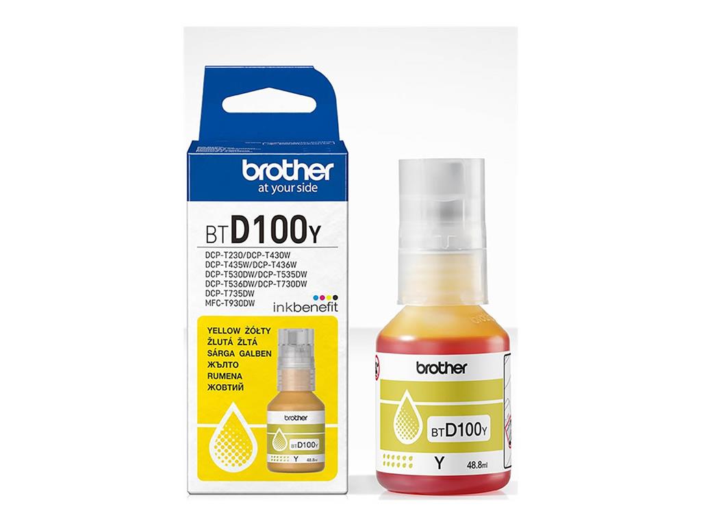 Brother Kartuša D100Y, yellow, 5.000 strani