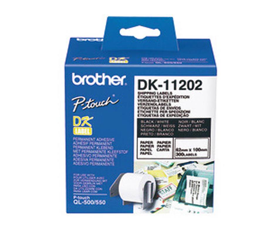  DK11202 Nalepke za odpremo 62x100mm