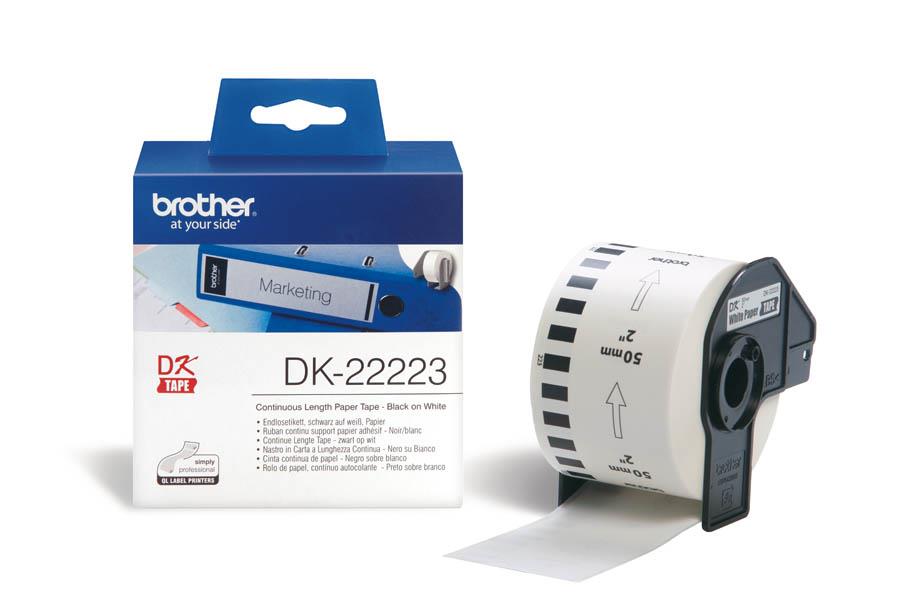 Brother DK22223 Neskončne nalepke - papir