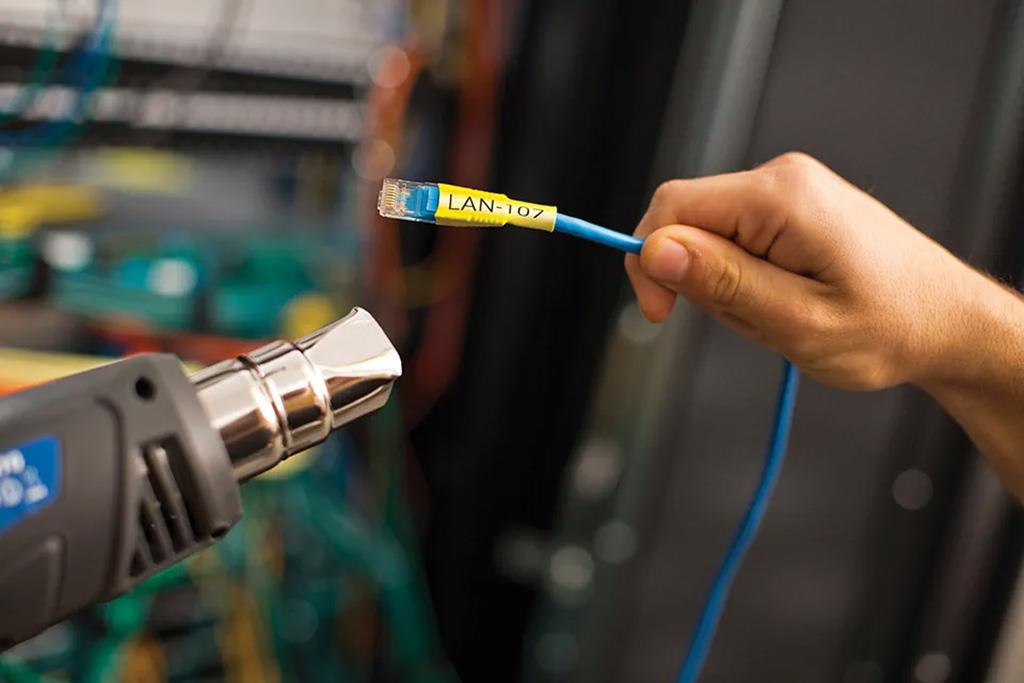 Brother HSE631E Rumen/črn trak 11,2mm