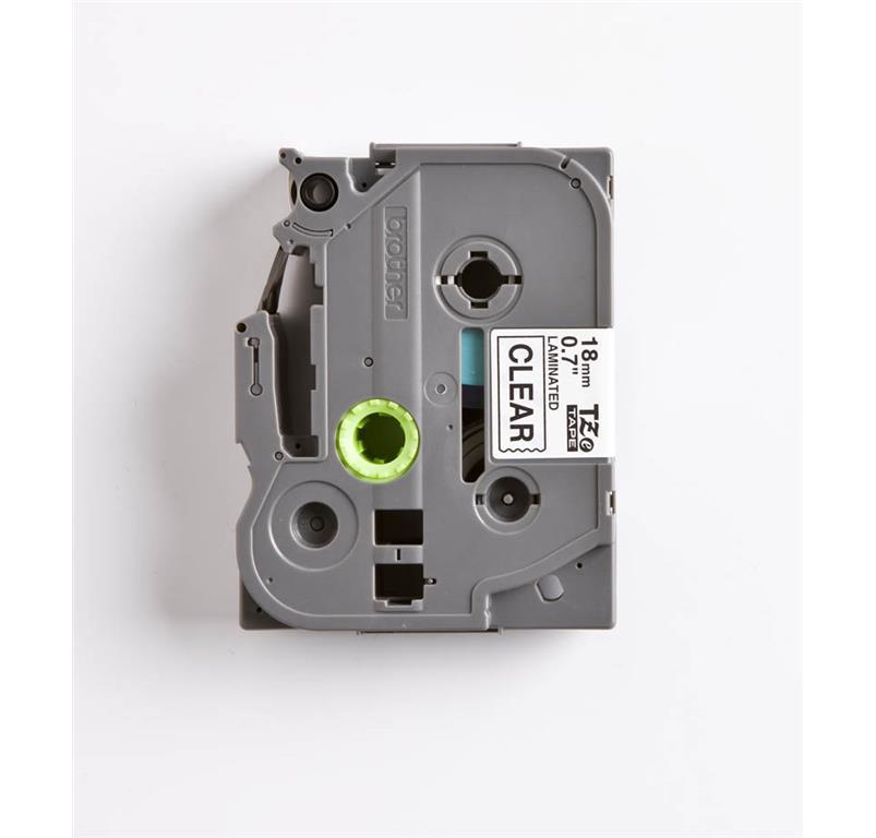 Brother TZE141 Prozoren/črn 18mm, trak za PT