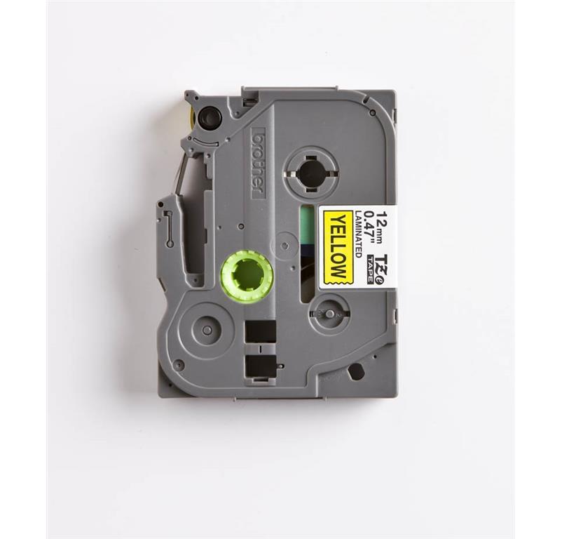 Brother TZE631 Rumen/črna 12mm,trak za PT