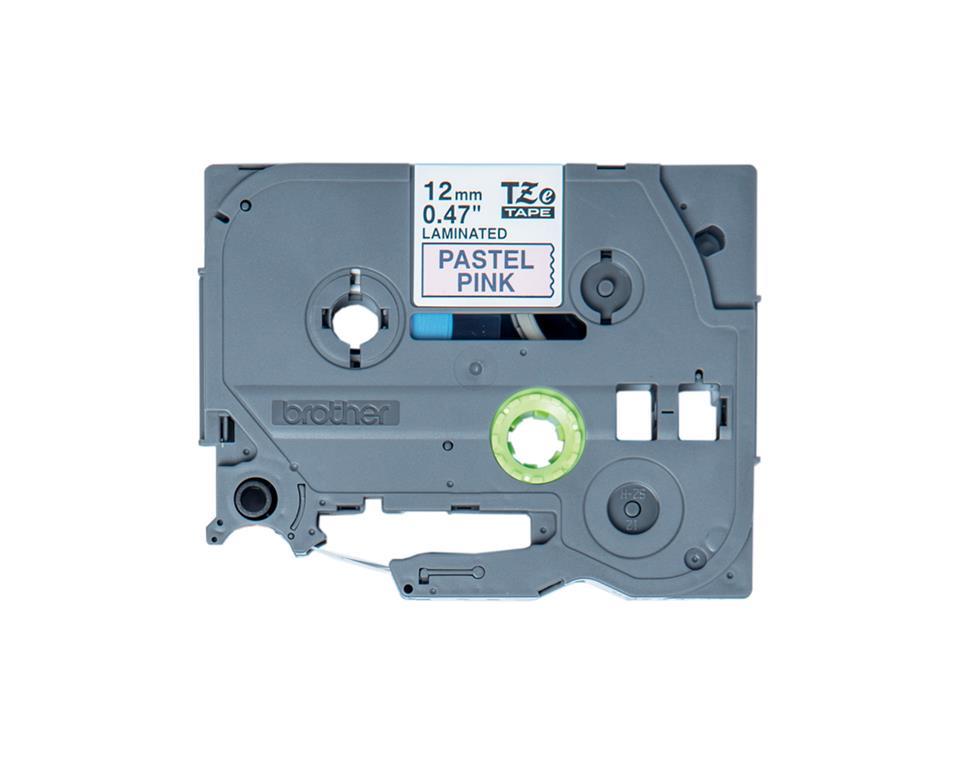 Brother TZE-MQE31 pastelno rožnat/črn 12m