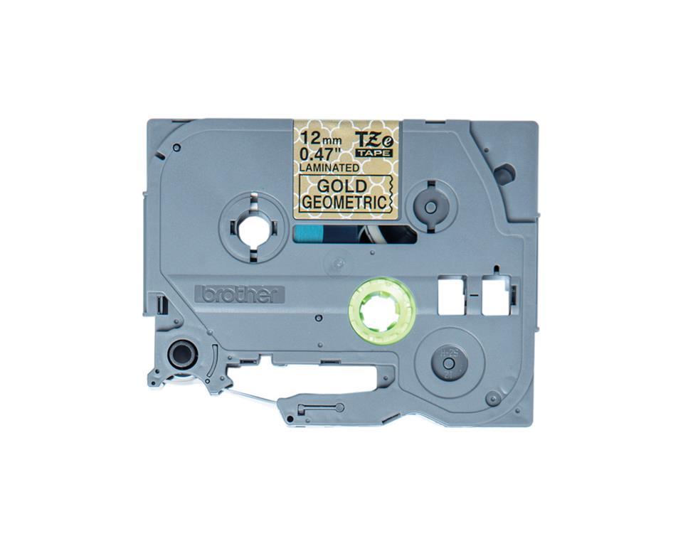 Brother TZEMQG35 Mat zelen/bel 12mm