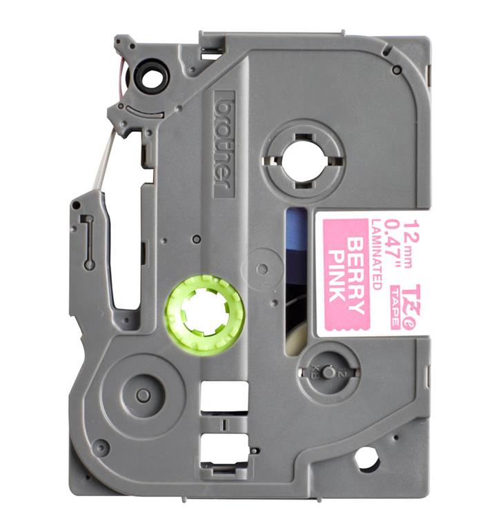 Brother TZEMQP35 Mat roza/bel 12mm