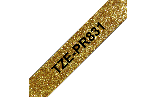 Brother TZE-PR831 Premium zlat/črn 12mm