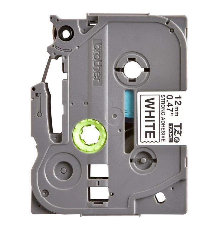 Brother TZES231 Bel/črn 12mm, trak za PT