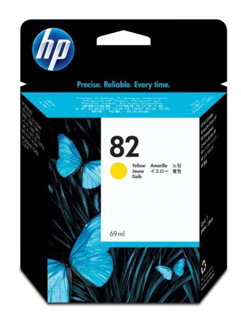  ČRNILO HP 82 RUMENO ZA DSJ 800/815/500
