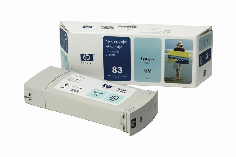  ČRNILO HP 83 SVETLA CYAN UV ZA DSJ 5000