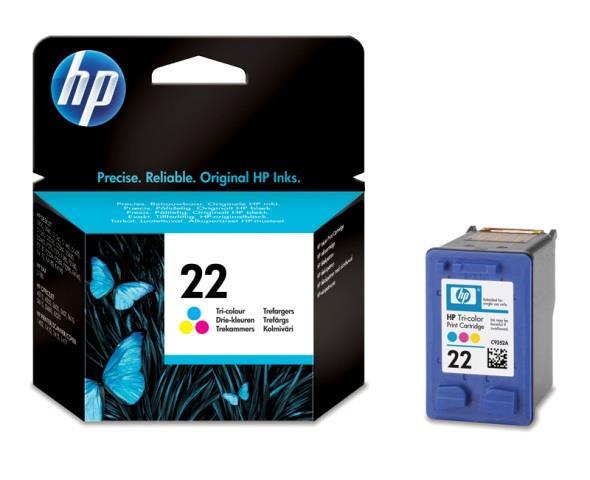  ČRNILO HP BARVNO 22 ZA PSC 1410,