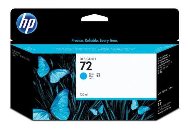  ČRNILO HP CYAN 72 VIVERA,