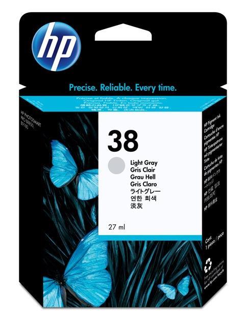  ČRNILO HP SVETLO SIVA 38 ZA PS B9180GP,