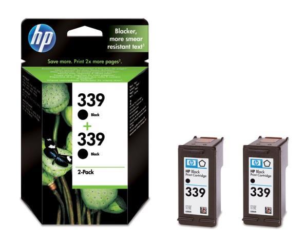  KOMPLET ČRNIL HP 339 2X ZA
