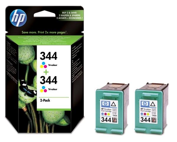  KOMPLET ČRNIL HP 344 2X ZA