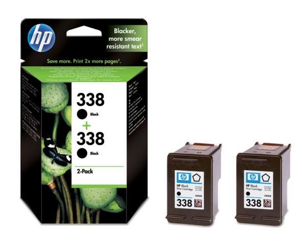  KOMPLET ČRNIL HP ČRNO 338 2X (CB331EE)