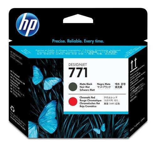  GLAVA HP MAT ČRNA+CHROMATIC RDEČA 771