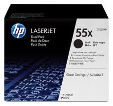  TONER HP ČRN DVOJNO PAKIRANJE (2×CE255X)