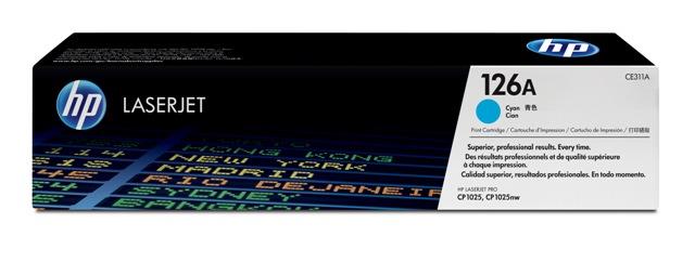  TONER HP 126A CYAN ZA LJ CP1025