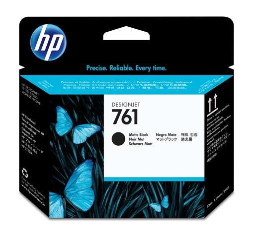  TISKALNA GLAVA HP 761 MAT ČRNA IN