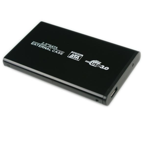 CoreParts Ohišje za 2.5"" USB3.0, črna SATA HDD