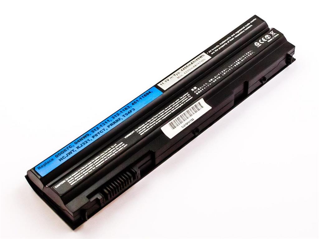 CoreParts Baterija za prenosnik Dell 48.84Wh