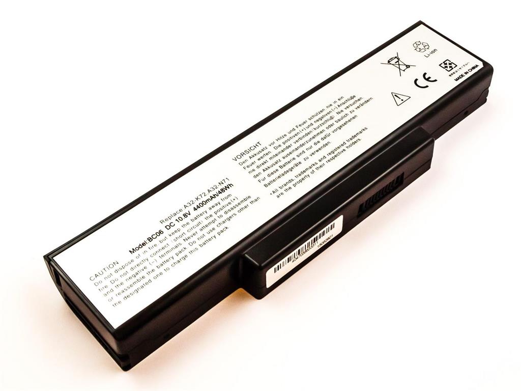 CoreParts Baterija za prenosnik Asus 47.52Wh