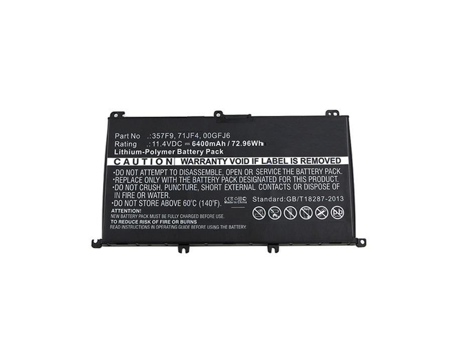 CoreParts Baterija za prenosnik Dell 73.00Wh