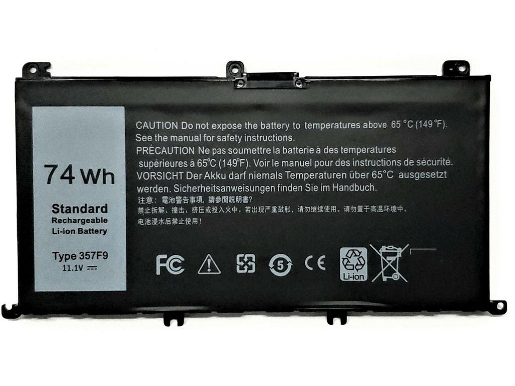CoreParts Baterija za prenosnik Dell 50.00Wh