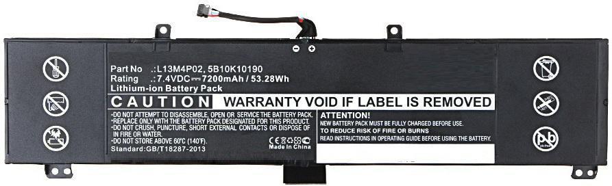 CoreParts Baterija za prenosnik Lenovo 47.36Wh