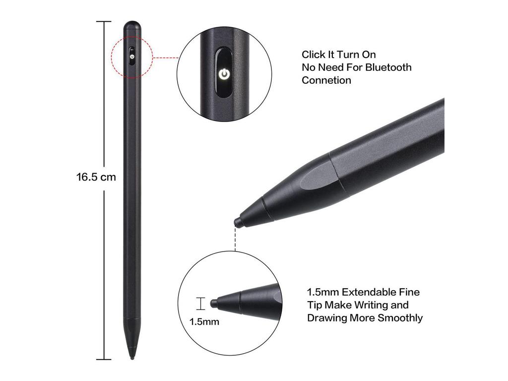CoreParts Aktivno pisalo (stylus), črno