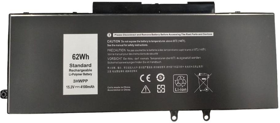 CoreParts Baterija za prenosnik Dell 62.32Wh