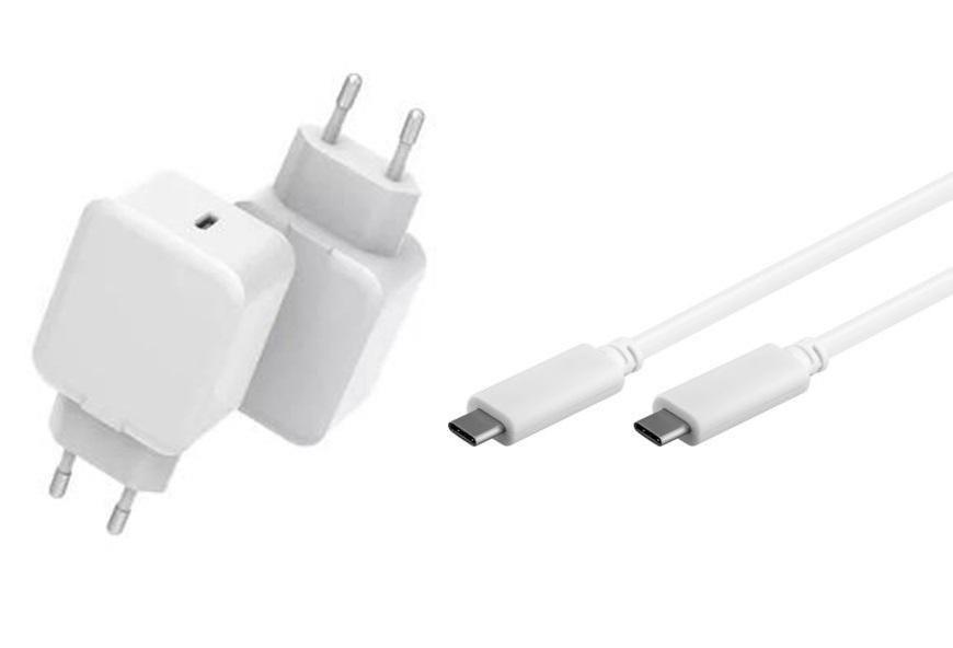 CoreParts USB-C polnilec z 1meter USB-C kablom