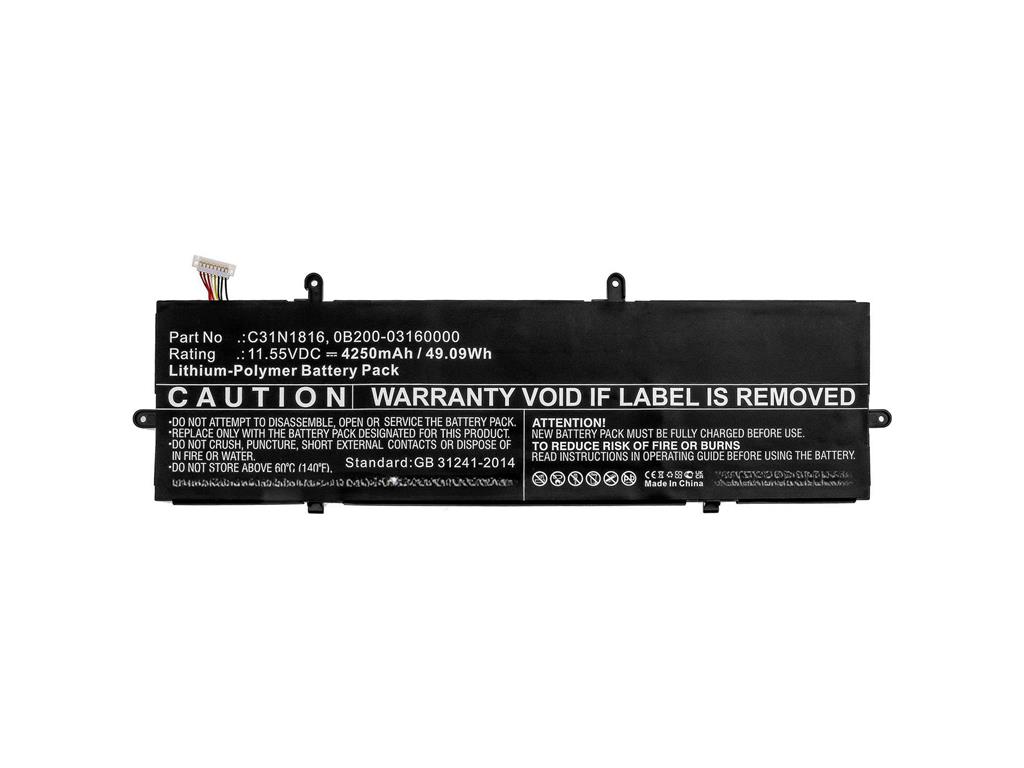 CoreParts Baterija za prenosnik Asus 49.09Wh