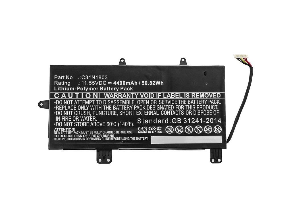 CoreParts Baterija za prenosnik Asus 50.82Wh