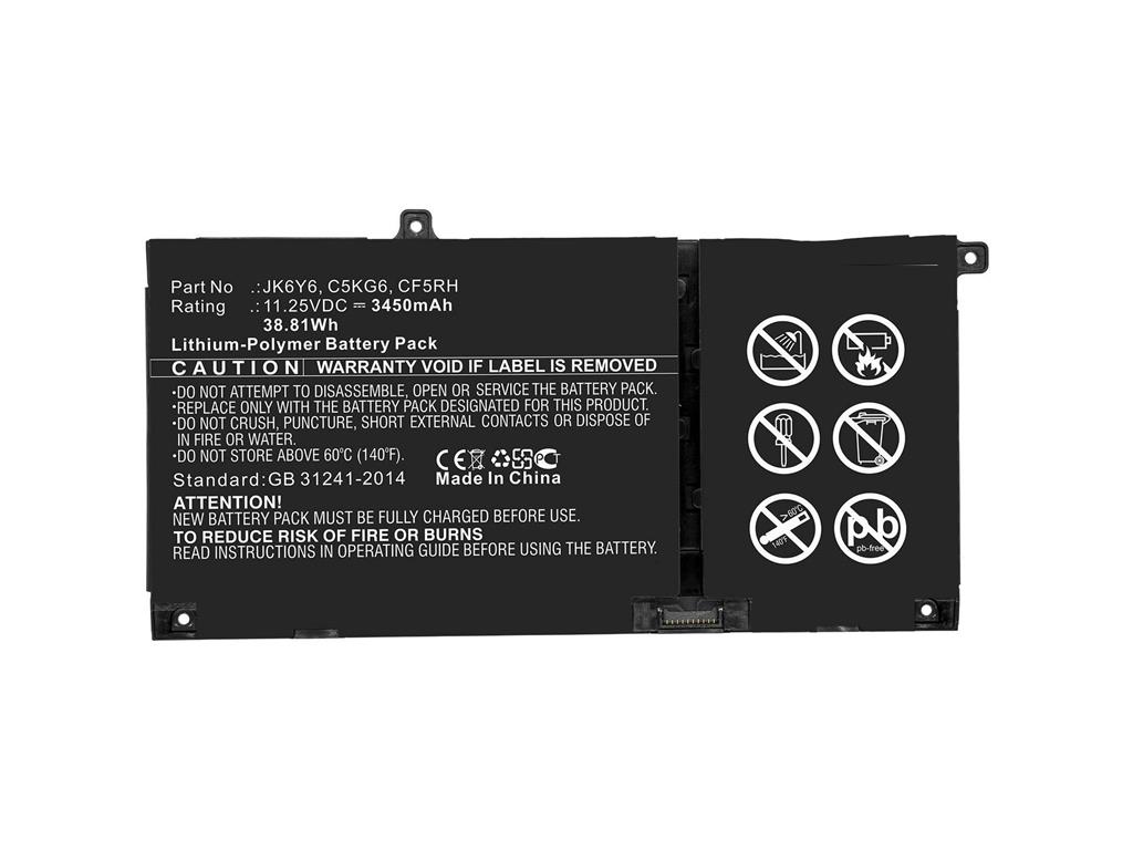 CoreParts Baterija za prenosnik Dell 38.81Wh