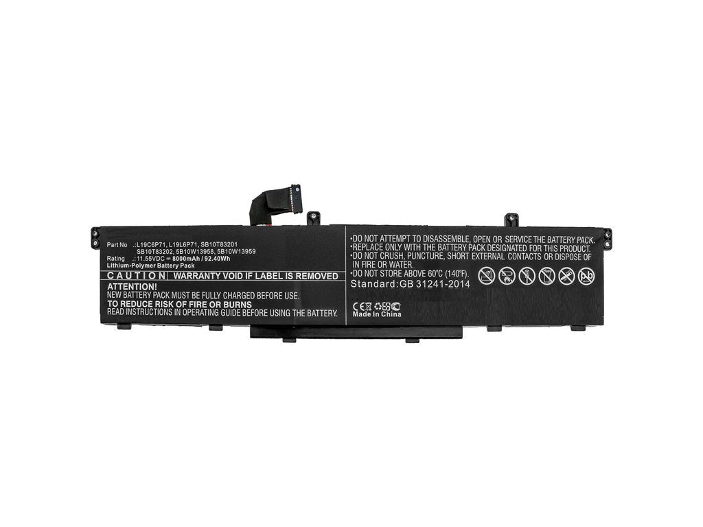 CoreParts Baterija za prenosnik Lenovo 92.40Wh