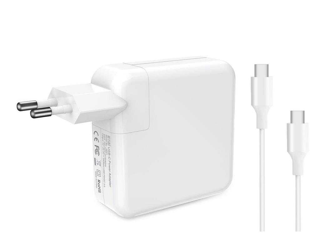 CoreParts Polnilnik USB-C za Apple Macbook 61W