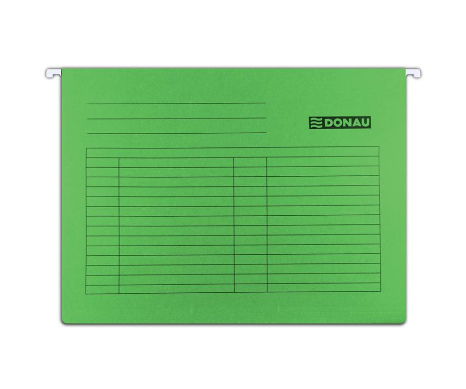 Donau Viseča mapa karton zelena