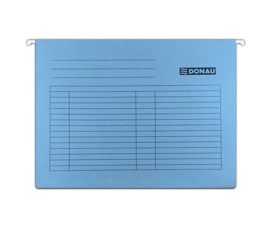 Donau Viseča mapa karton modra