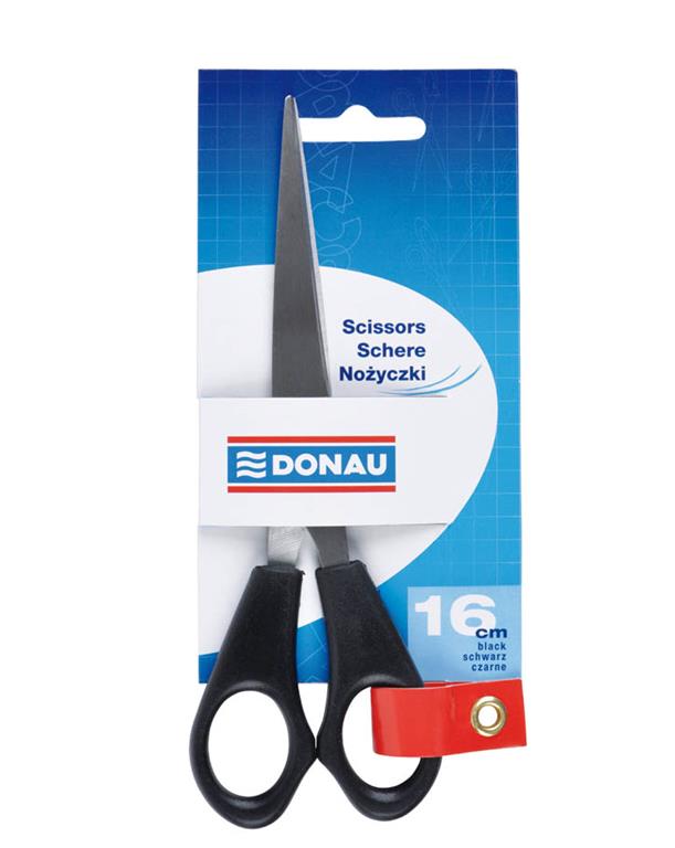 Donau Škarje 16 cm, črne