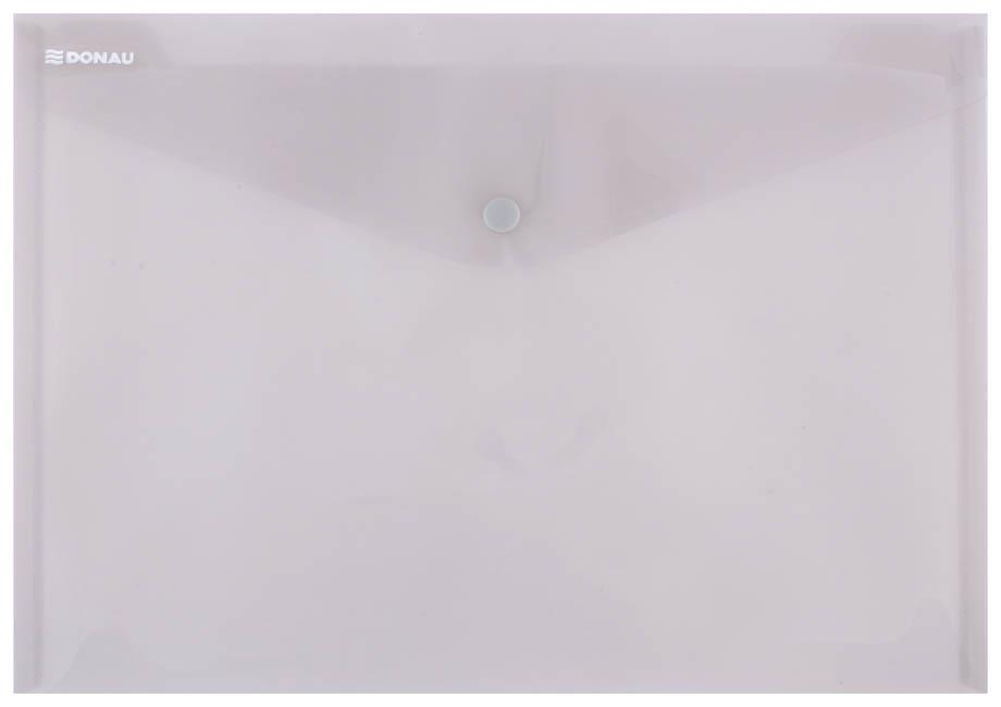 Donau Mapa z gumbom A4 siva